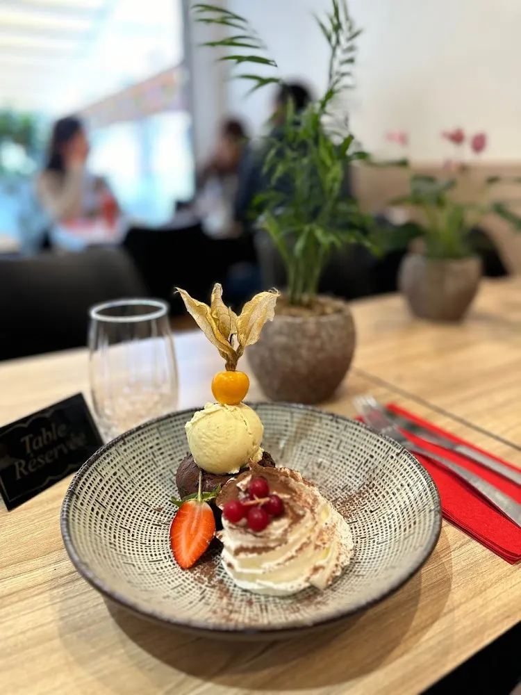 Fondant Au Chocolat Maison Boule Vanille